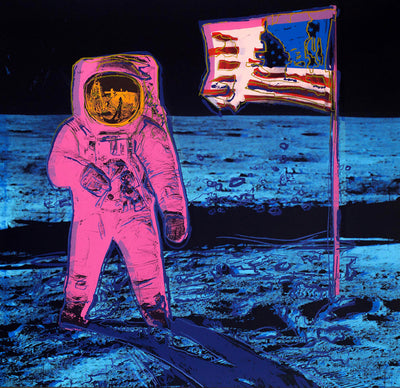 Andy Warhol (after) Moonwalk (Pink)
