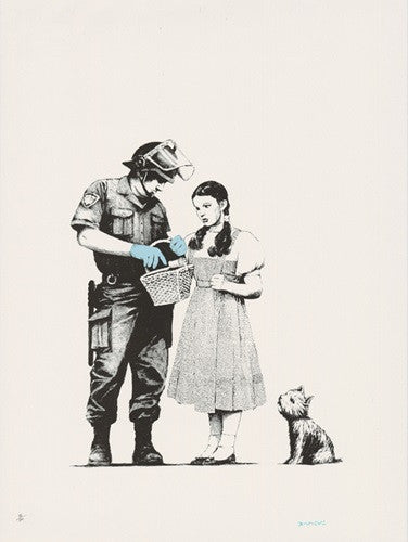 BANKSY STOP AND SEARCH