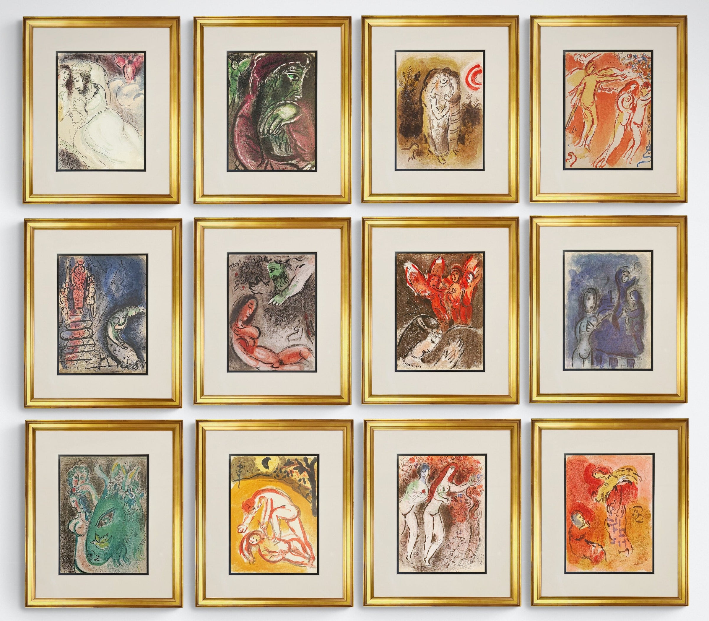 Marc Chagall Drawings for the Bible (1960) – Georgetown Frame Shoppe