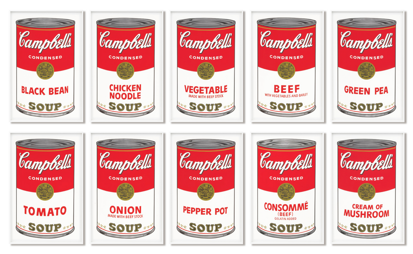 Sunday B. Morning (after Andy Warhol) Campbell's Soup I Sunday B. Morning (after Andy Warhol) Campbell's Soup I