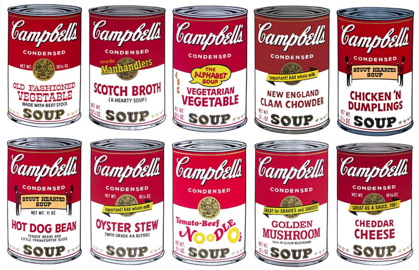 Sunday B. Morning (after Andy Warhol) Campbell's Soup II