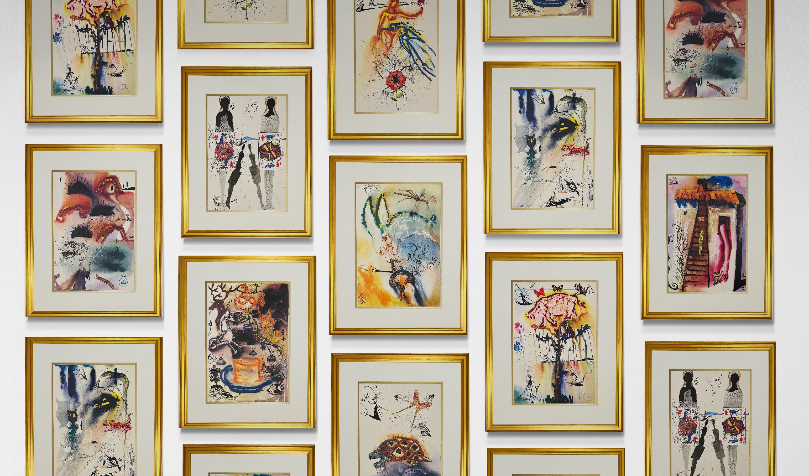 Salvador Dali Alice in Wonderland (1969) – Georgetown Frame Shoppe