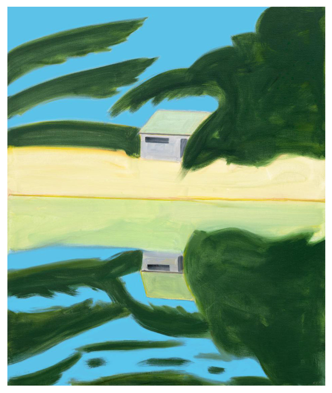 Alex Katz Reflection 2 2021