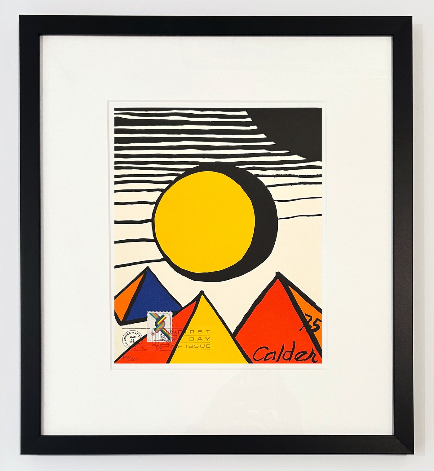 Alexander Calder 30th Anniversary of the World Federation of the Unite