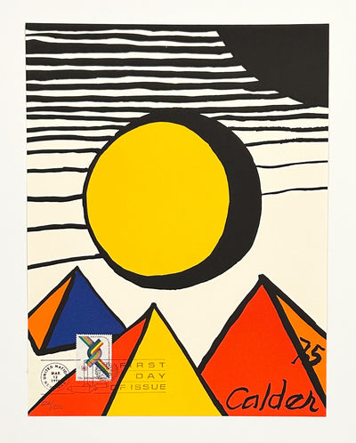 Alexander Calder 30th Anniversary of the World Federation of the Unite