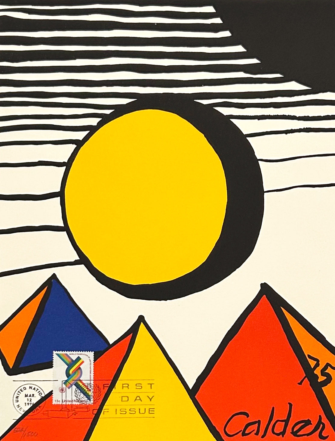 Alexander Calder 30th Anniversary of the World Federation of the Unite