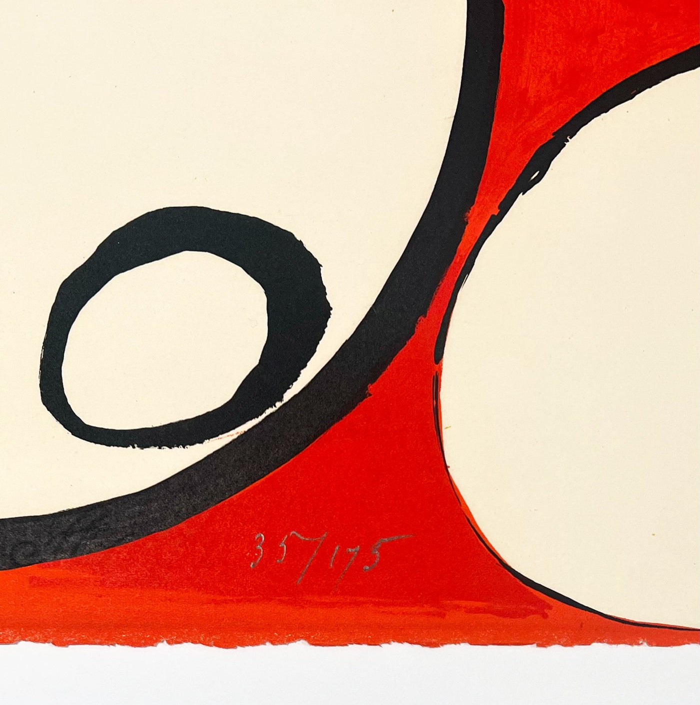 Alexander Calder Circle with Eyes from Our Unfinished Revolution 1976