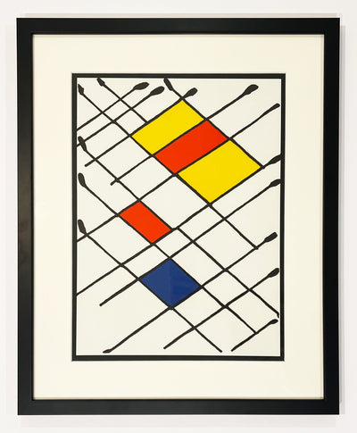 Alexander Calder Damier from Derriere Le Miroir #156 1966