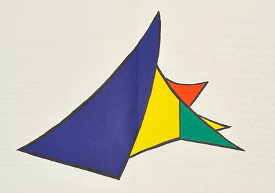 Alexander Calder Derriere le Miroir #141: Stabiles 1963