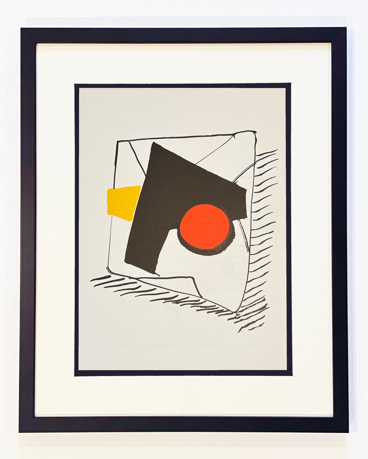 Alexander Calder Derriere le Miroir #221 1975