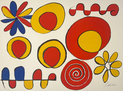 Alexander Calder Hommage à Prats 1976