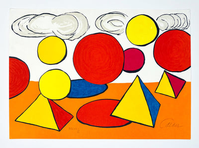 Alexander Calder Le Piège from La Mémoire Élémentaire 1976