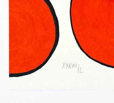 Alexander Calder Taches de Rousseur from La Mémoire Élémentaire 1976