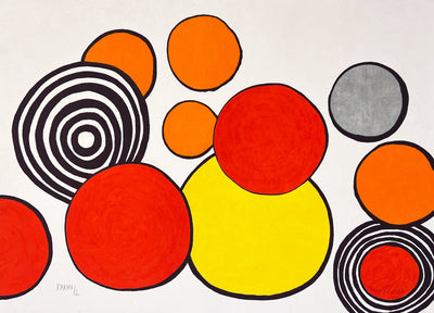 Alexander Calder Taches de Rousseur from La Mémoire Élémentaire 1976