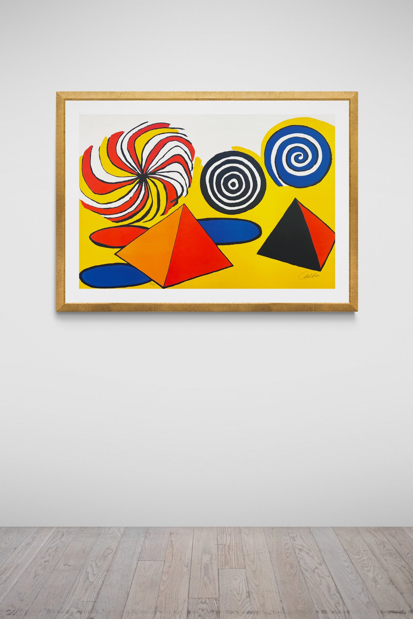 Alexander Calder Untitled (Pinwheels and Pyramids) 1970