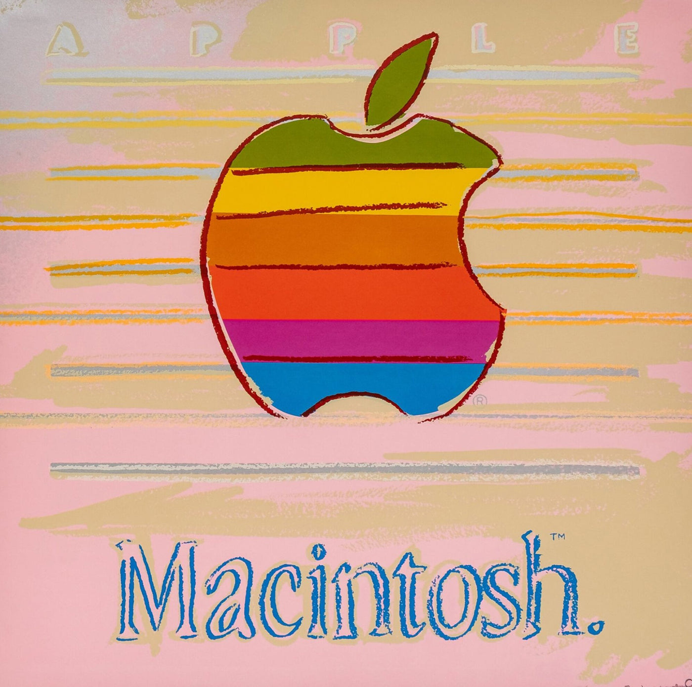 Andy Warhol Apple (Feldman II.359) 1985