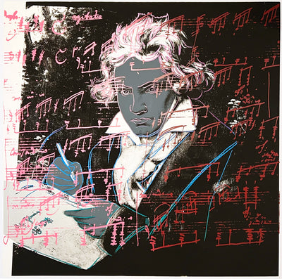 Andy Warhol Beethoven (Feldman II.391) 1987