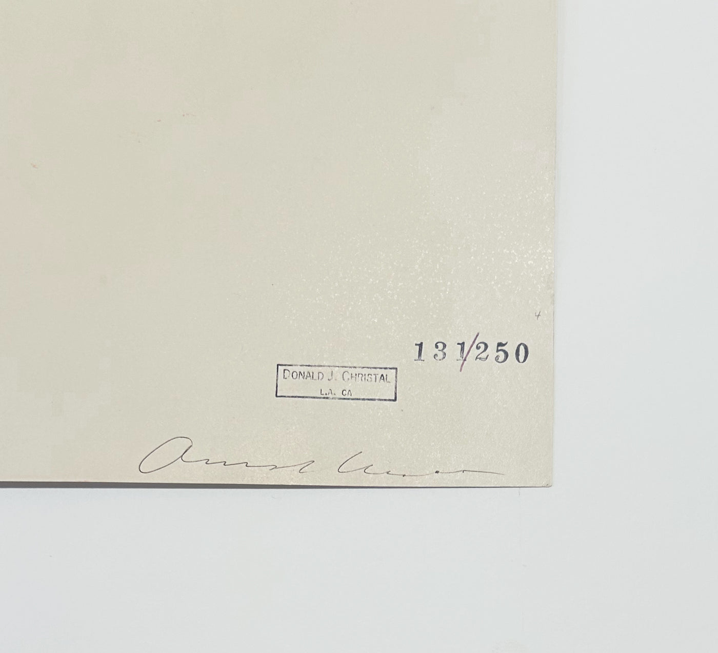 Andy Warhol Campbell's Soup II: Golden Mushroom (Feldman II.62) 1969