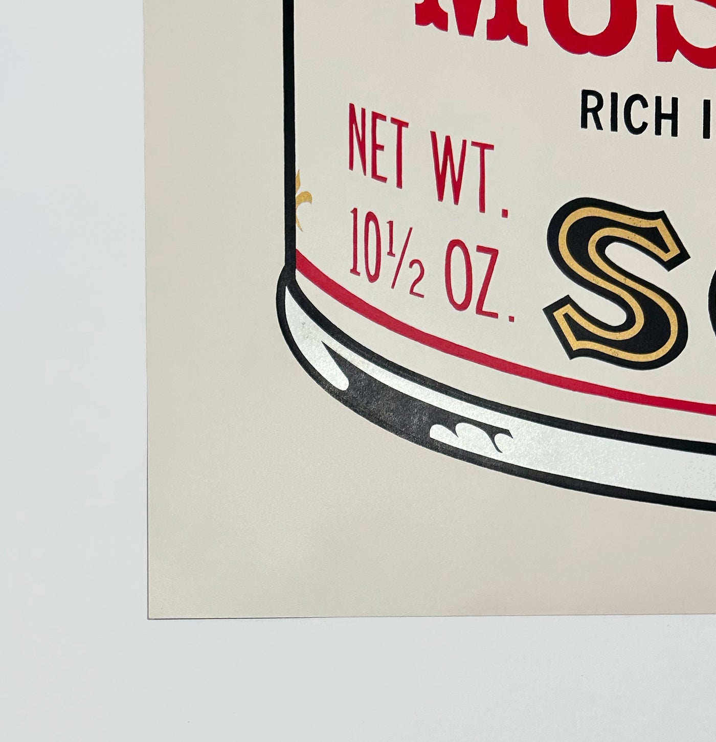 Andy Warhol Campbell's Soup II: Golden Mushroom (Feldman II.62) 1969