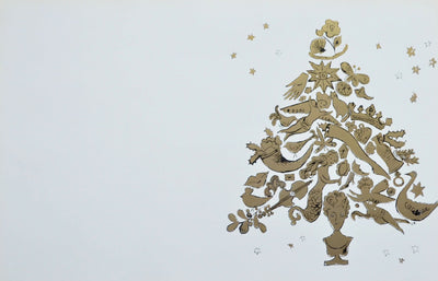 Andy Warhol Christmas Tree 1957
