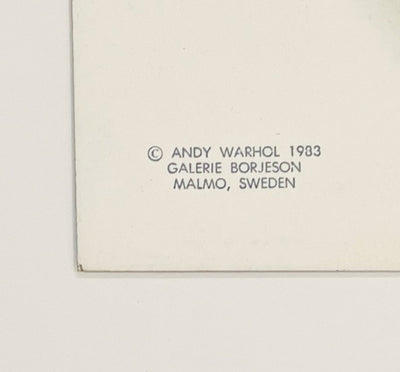 Andy Warhol Ingrid Bergman: Herself (Feldman II.313) 1983