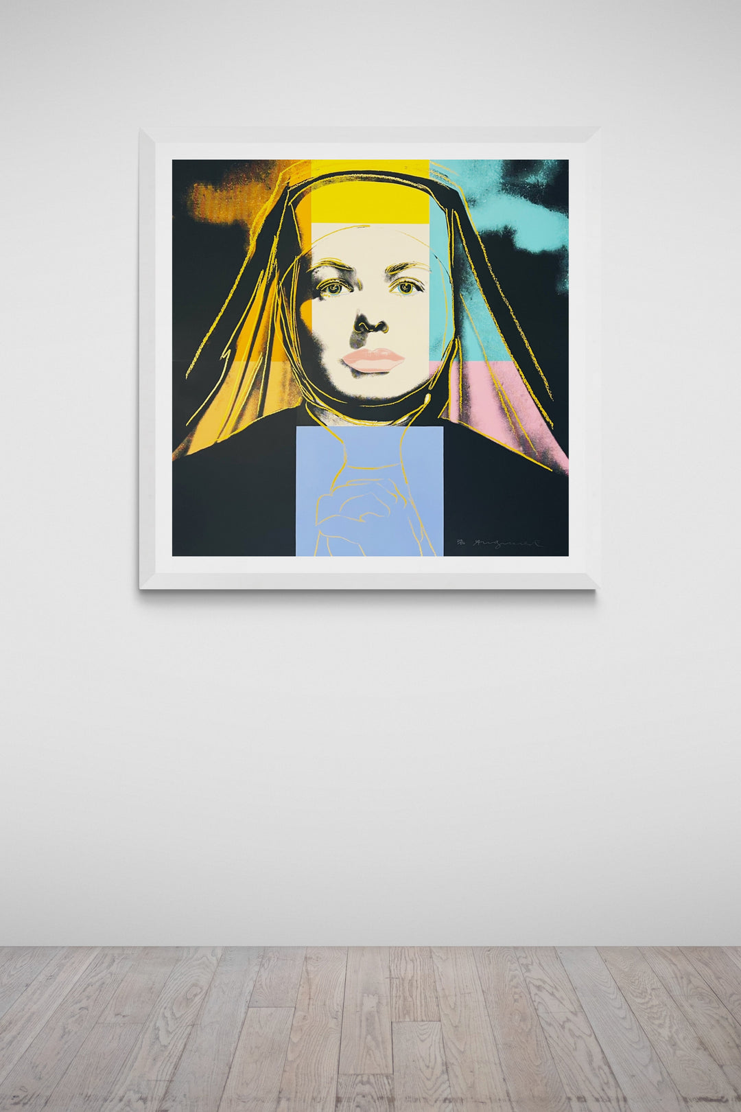 額装済/Ingrid The Nun 1983 アンディ ウォーホル/ポスター 額装済/Ingrid The Nun 1983 アンディ ウォーホル/ポスター Ingrid The