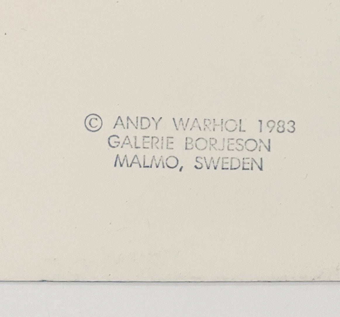 Andy Warhol Ingrid Bergman with Hat (Feldman II.315) 1983