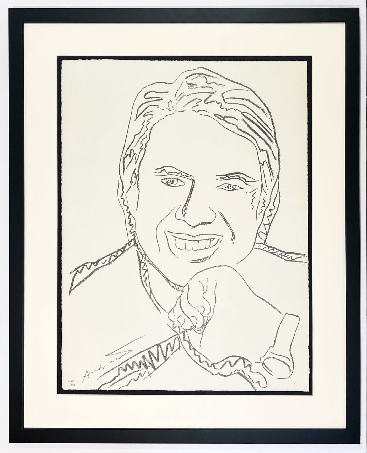 Andy Warhol Jimmy Carter III from Inaugural Impressions (Feldman III.152) 1977