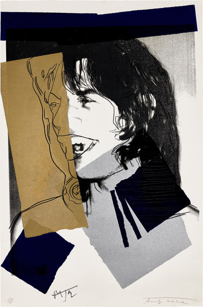 Andy Warhol Mick Jagger (Feldman II.142) 1975