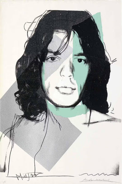 Andy Warhol Mick Jagger (Feldman II.138) 1975