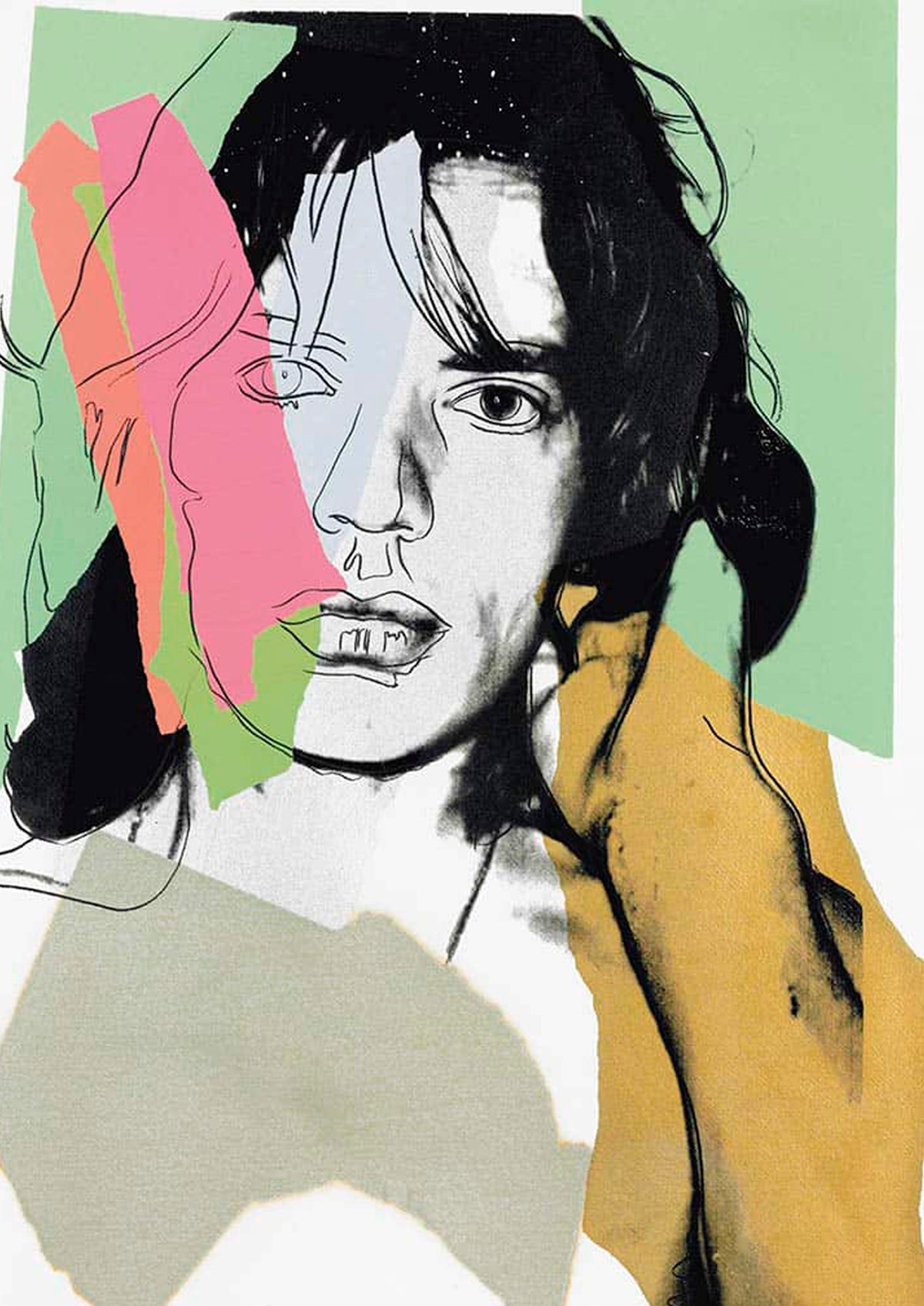 Andy Warhol Mick Jagger (Feldman II.140) 1975