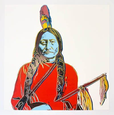 Andy Warhol Sitting Bull (Feldman IIIA.70) 1986