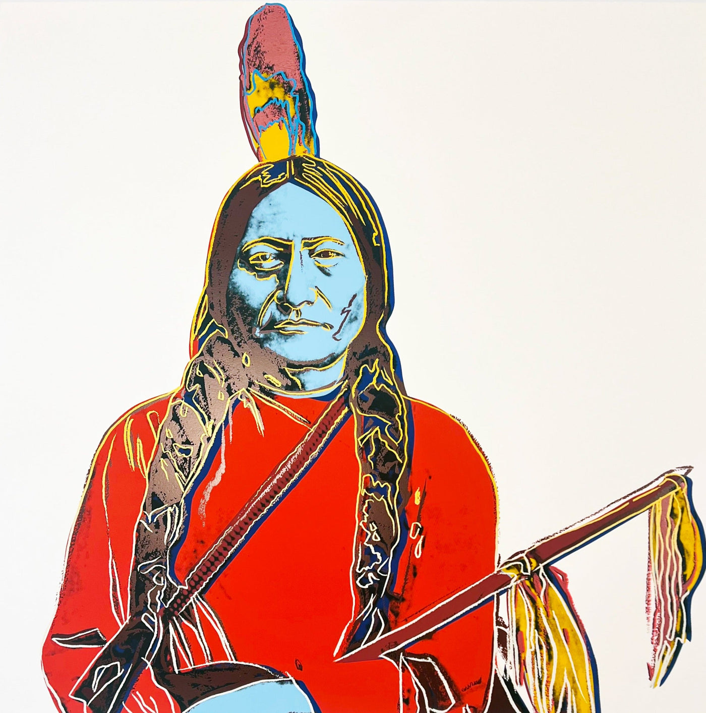 Andy Warhol Sitting Bull (Feldman IIIA.70) 1986