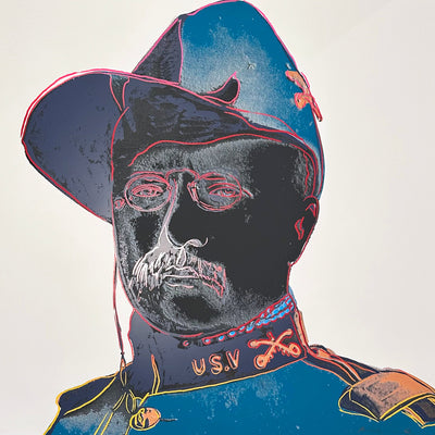 Andy Warhol Teddy Roosevelt (Feldman II.386) 1986