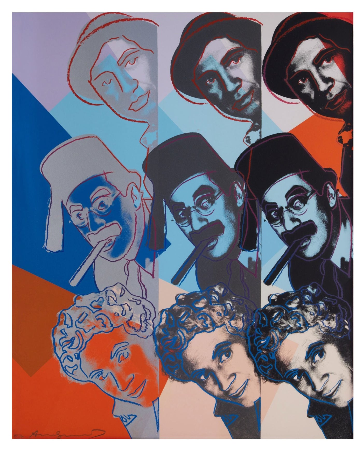 Andy Warhol Ten Portraits of Jews of the Twentieth Century (Feldman II.226-235) 1980