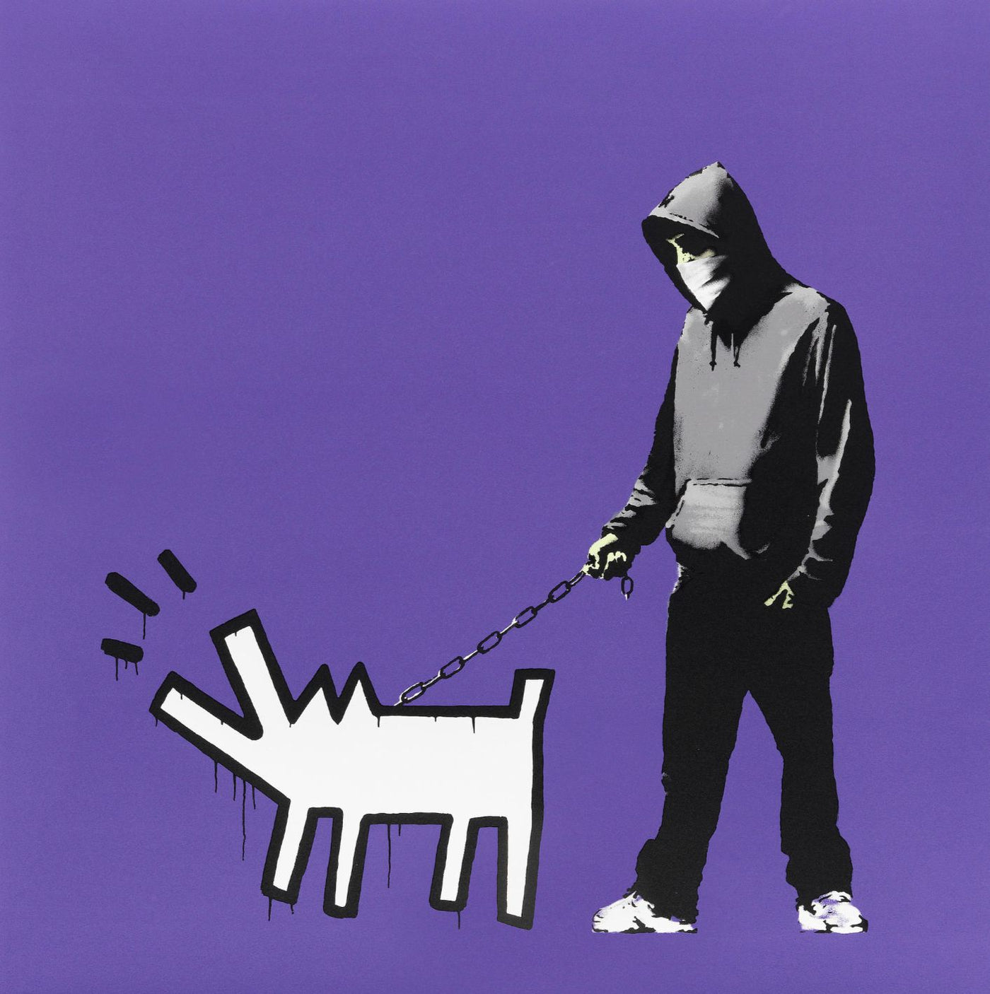 Banksy Choose Your Weapon (Dark Purple AP) 2010