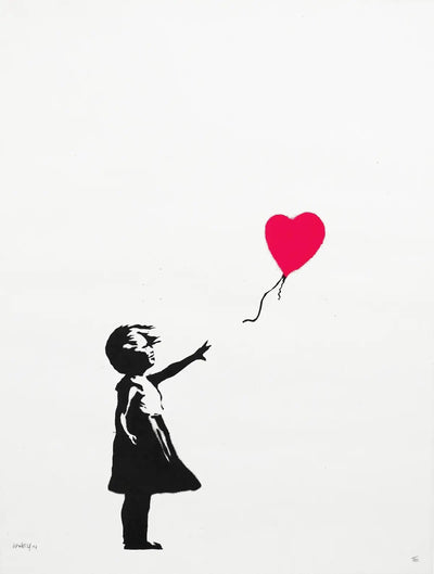 Banksy Girl With Balloon 2004