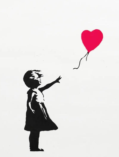 Banksy Girl With Balloon 2004