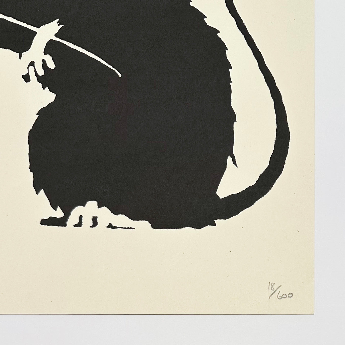 Banksy Love Rat 2004