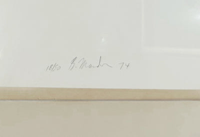 Brice Marden Painting Study I 1974