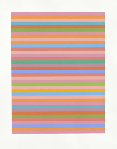 Bridget Riley Rose Rose 2011