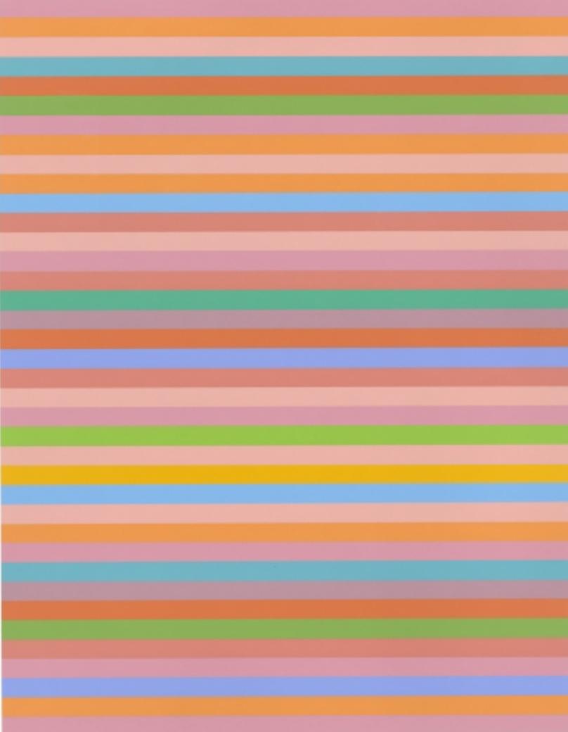 Bridget Riley Rose Rose 2011