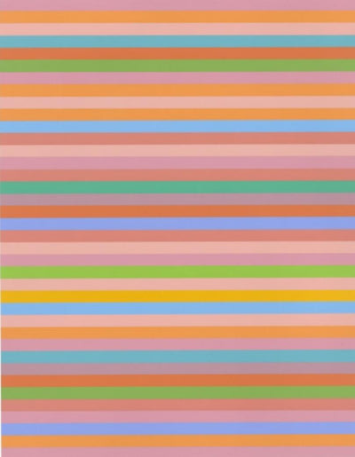 Bridget Riley Rose Rose 2011