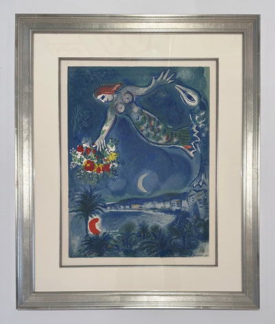 Charles Sorlier after Marc Chagall Siren with Fish (Unsigned Proof) (CS 28) 1967