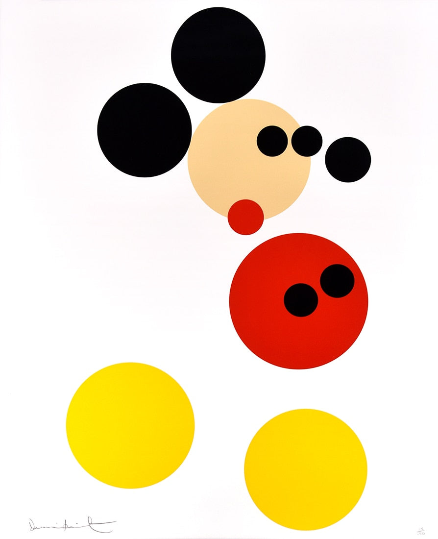 Damien Hirst Mickey 2014