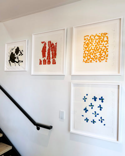 Donald Sultan Black Lantern Flowers, 2025 2025