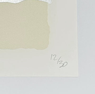 Donald Sultan Silver Lantern Flowers, 2025 2025