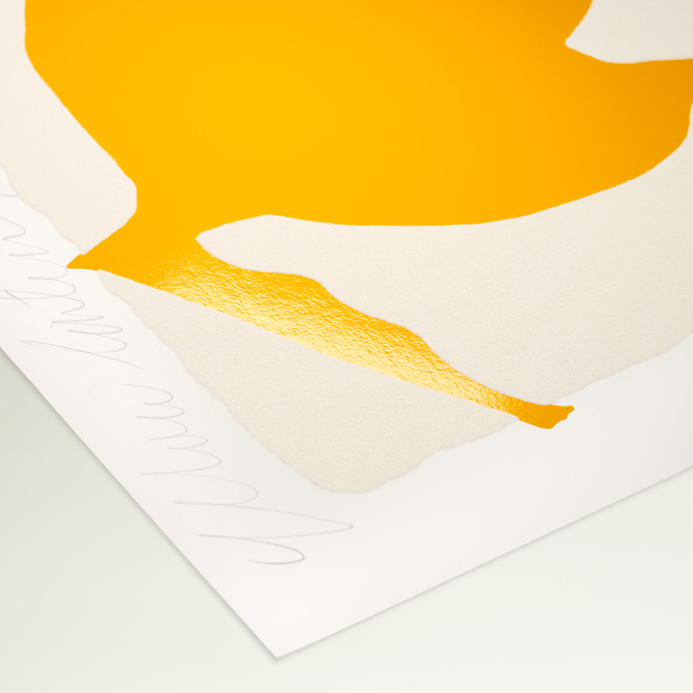 Donald Sultan Yellow Lantern Flowers, 2025 2025