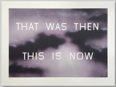 Ed Ruscha That Was Then This Is Now 2014