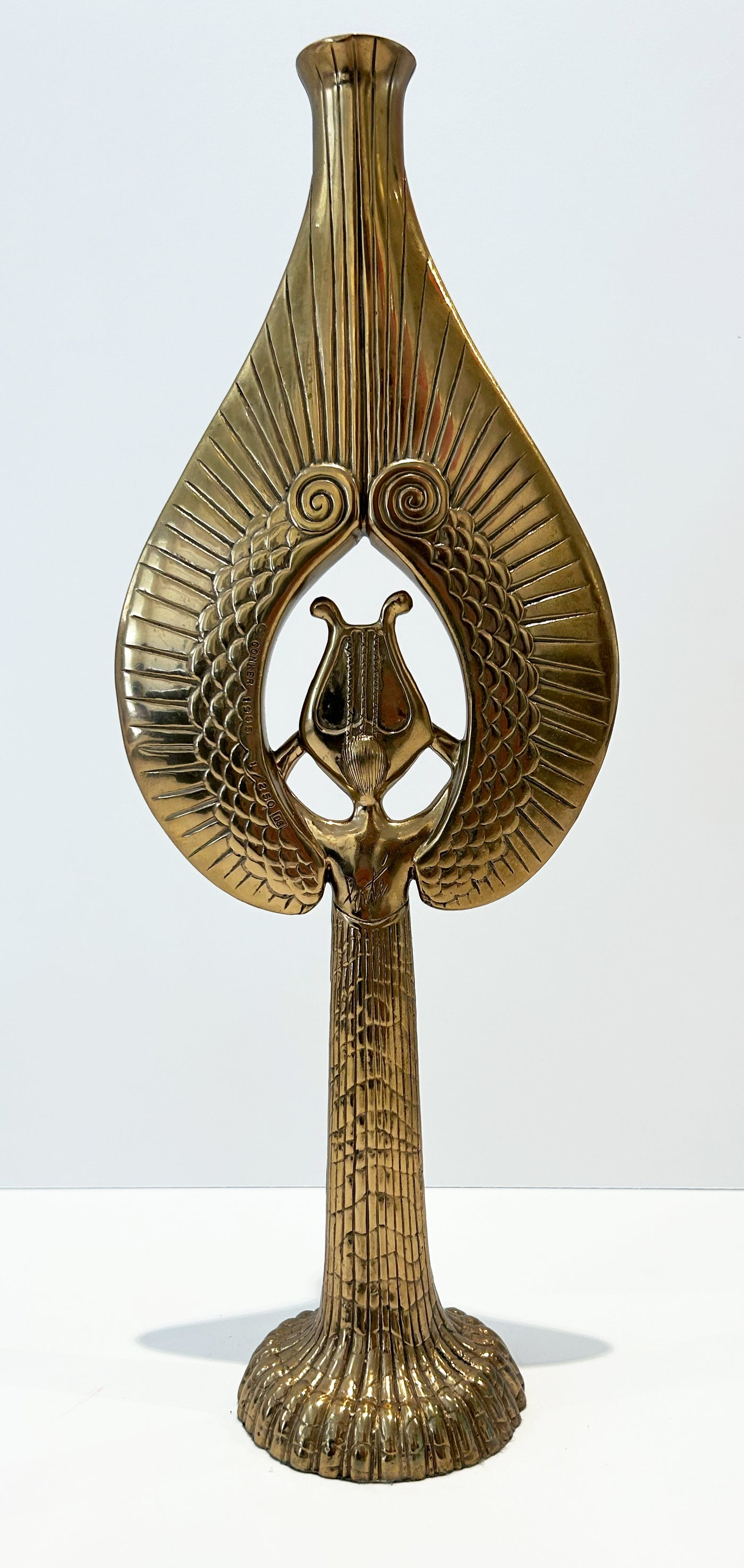 Erté Angel Candlesticks 1985